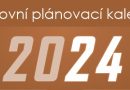 Pracovní plánovací kalendář – rozpis 2024