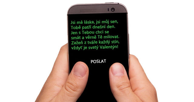 Valentýnská SMS